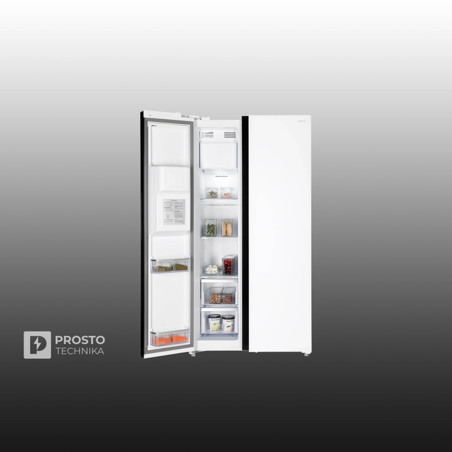 Холодильник HIBERG RFS-650DX NFGW inverter